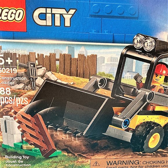 TWO Lego Sets NWT "City" 60241 Police dog set 60219 Bulldozer Discount Shipping! - Picture 5 of 6